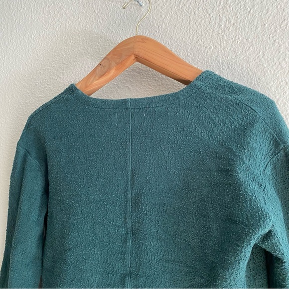 Madewell Texture & Thread Crepe Wrap Top - Picture 8 of 12